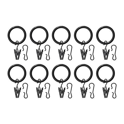 Bộ móc kẹp rèm IKEA