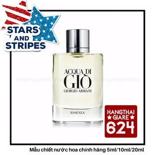Nước hoa dùng thử Men's Acqua di Giò Essenza EDP 10ml/20ml Spray / Chuẩn authentic