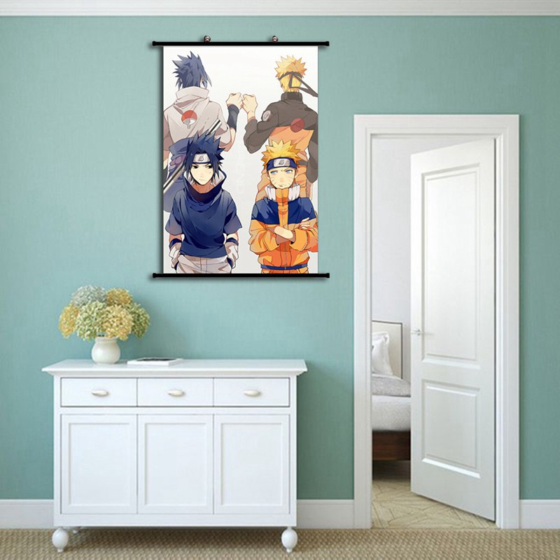 flowersqueen Poster treo tường anime naruto