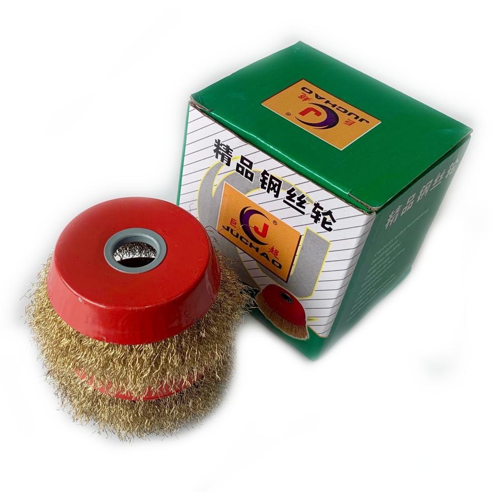 Bát đánh rỉ 100mm 120g JUCHAO, bát đánh rỉ sắt