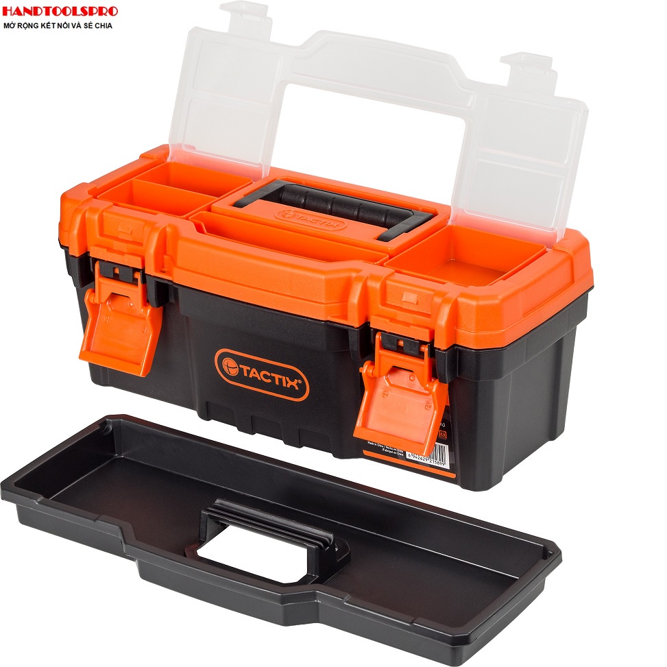 Hộp đựng dụng cụ TACTIX mã 320103 33 x 15.4 x 13.2 cm