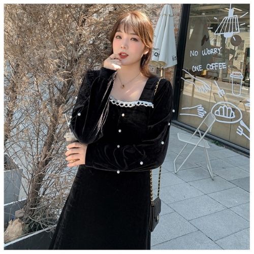 Đầm nhung bigsize cho nữ 60-110kg - sp của HANOI BIGSIZE | BigBuy360 - bigbuy360.vn