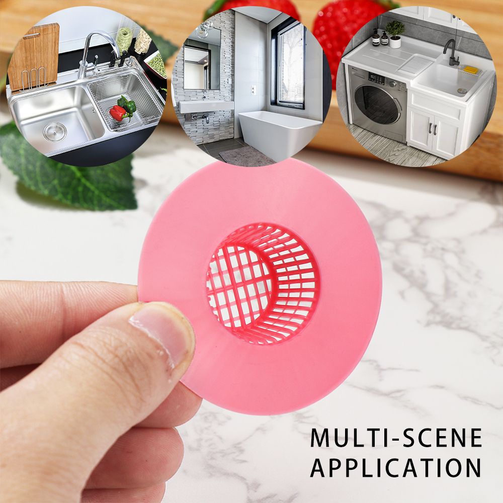 Set 2 / 6 Lưới Lọc Rác Chống Tắc Nghẽn Tiện Dụng Cho Bồn Rửa Chén / Phòng Tắm