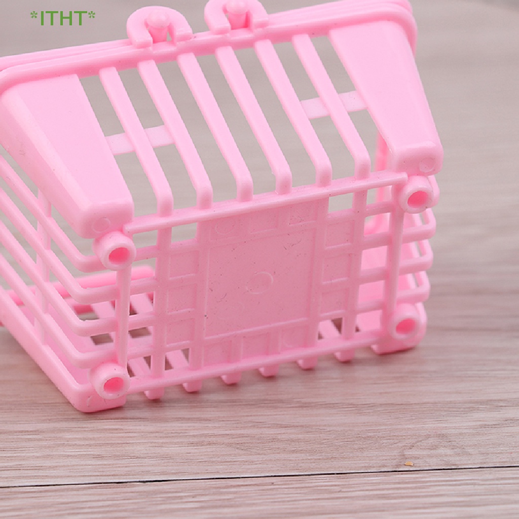 1 Giỏ Xách Tay Mua Sắm Cho Nhà Búp Bê Mới