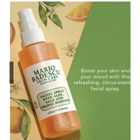 Nước hoa hồng Mario Badescu Facial Spay