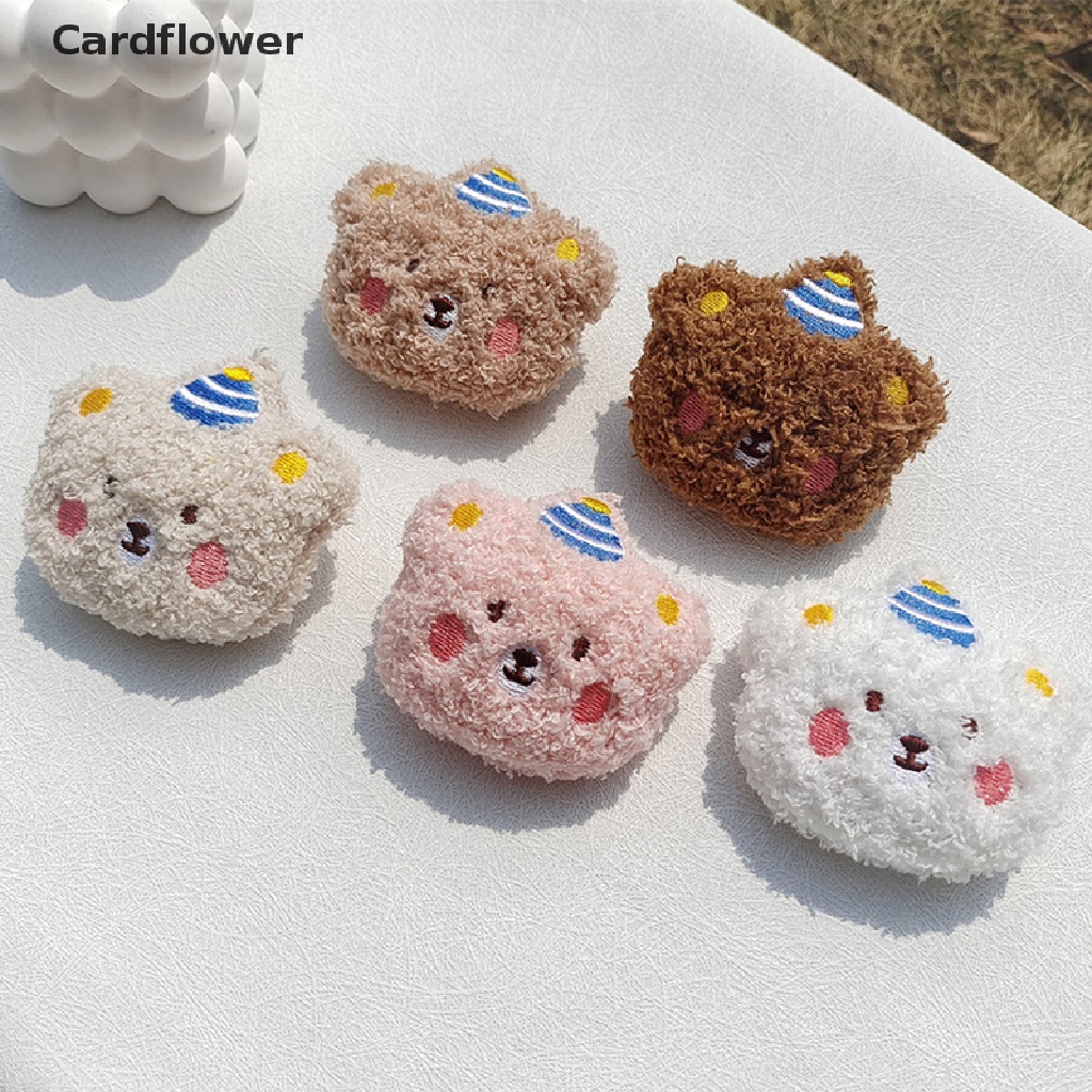 &lt; Cardflower &gt; Ghim Cài Áo Ba Lô / Balo Hình Gấu Bông Hoạt Hình Dễ Thương Trang Trí Cho Bé Gái