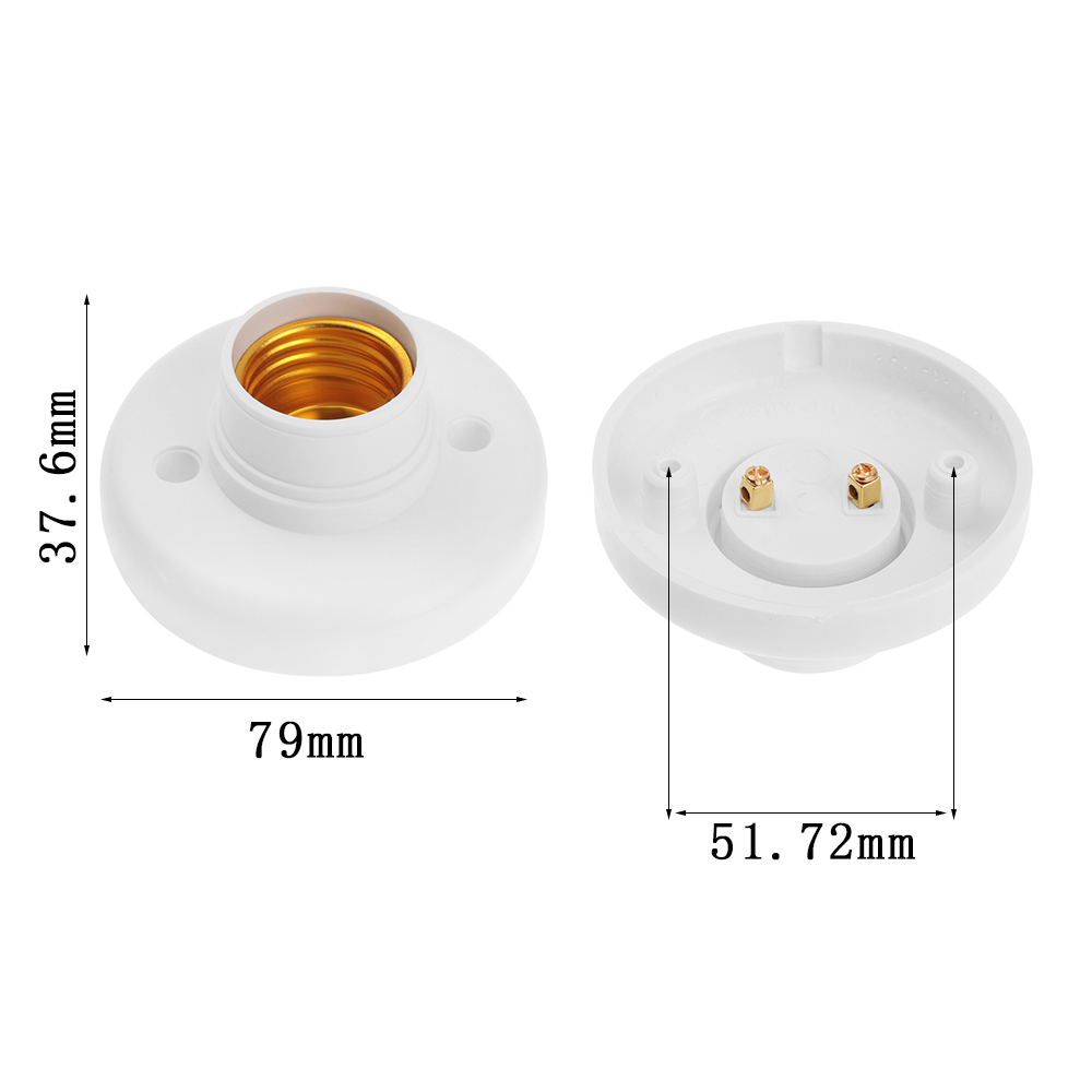 Bộ Chuôi Đèn E27 Gắn Trần Nhà