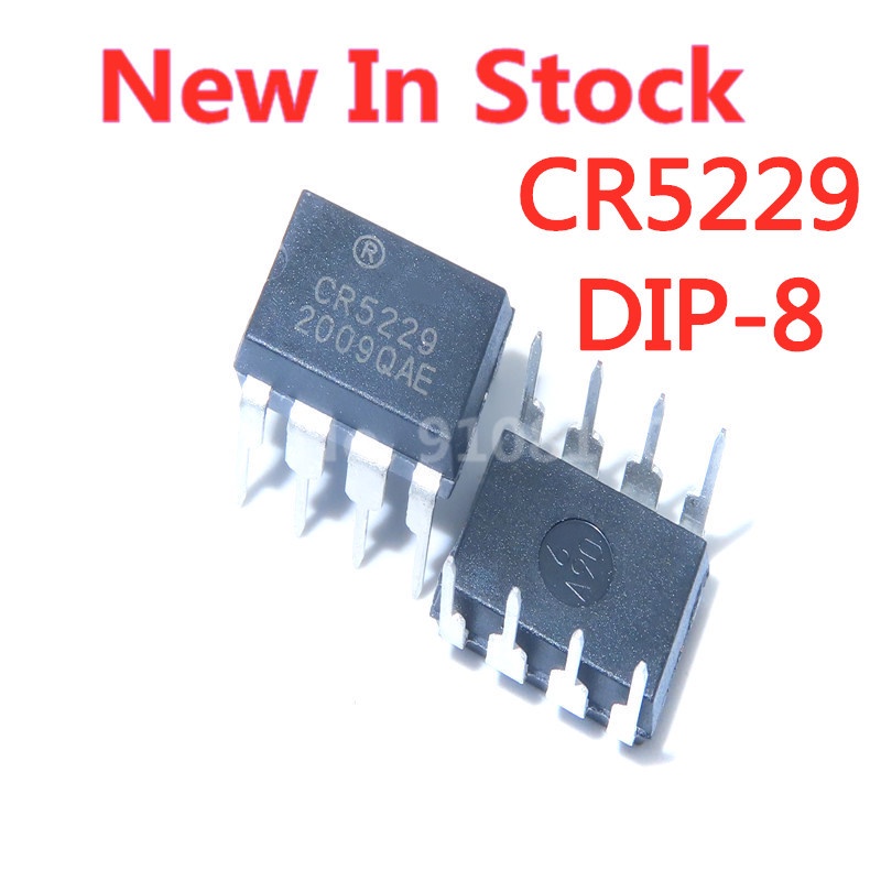 Set 5 chip Công Tắc Nguồn CR5229 DIP-8 IC Mới Chính Hãng