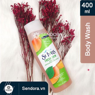 Sữa tắm ST.IVES hương mơ Fresh skin apricot exfoliating body wash 400ml