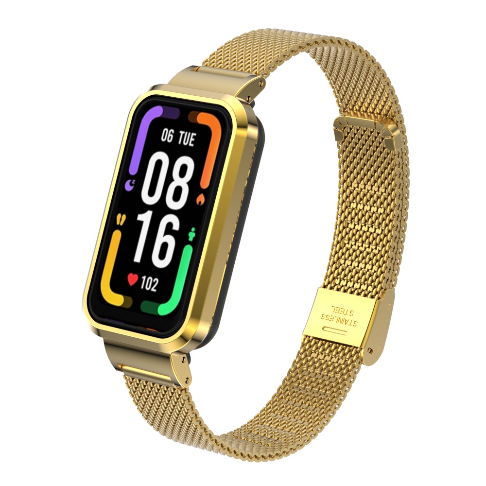 Dây Đeo Inox Cho Đồng Hồ Thông Minh Redmi Smart Band Pro