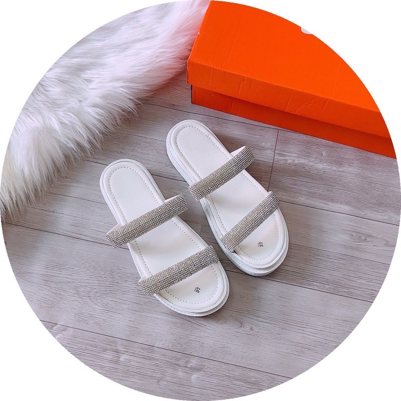 Bán Sỉ- Dép bánh mì hai quai đá to xinh xỉu