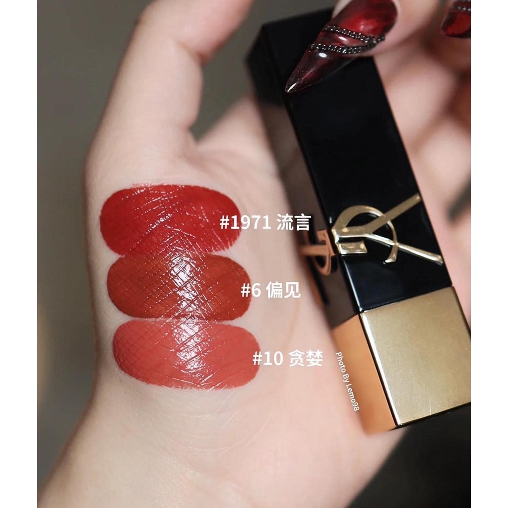 [NEW 2022] Son Thỏi YSL Satin lì Rouge Pur Couture The Bold 3g