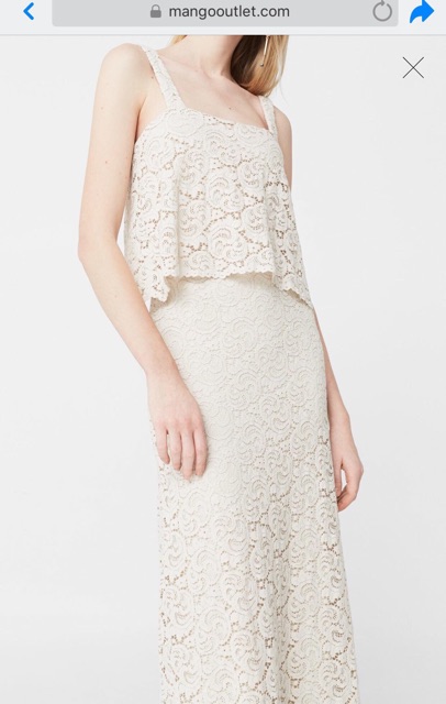 New- Đầm Man go XS do order nhầm, mới 100% nguyên tag