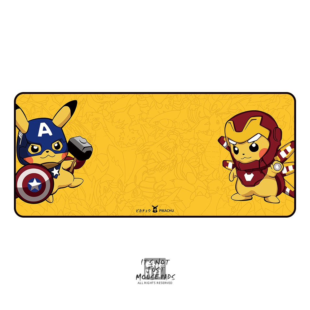 ♜☸♨ Customized Pikachu COS Creative Gaming Game Oversized Mouse Pad Table Mat