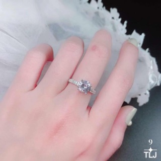 NHẪN NỮ BẠC TA - NHẪN NỮ MẶT ĐÁ TRẮNG