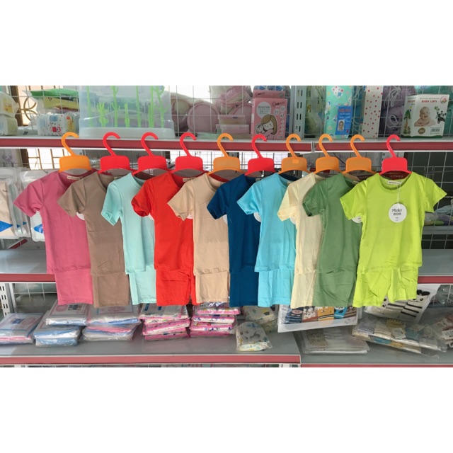 Bộ Minky mom thun lạnh cho bé