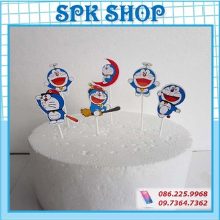 [FREESHIP❤️] Set cắm doremon - Trang trí bánh sinh nhât bánh kem - SPK Shop