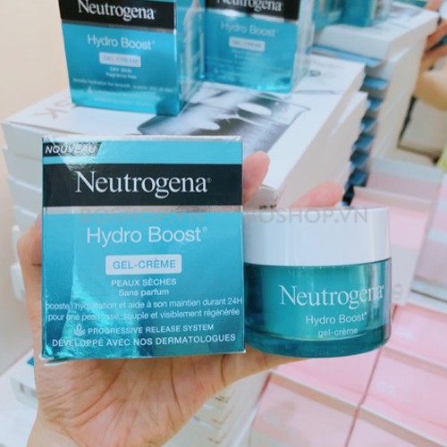 Kem Dưỡng Ẩm Neutrogena Hydro Boost Gel Cream Extra cho da thường đến hỗn hợp Cream của Pháp