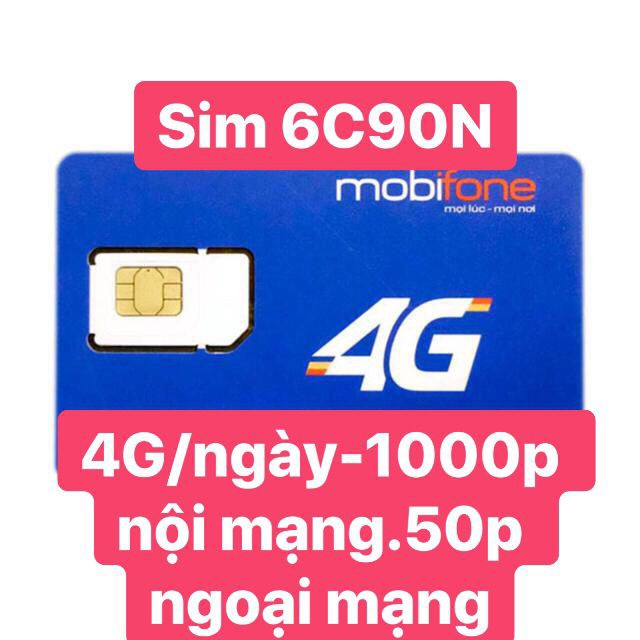 SIM MOBIFONE C90N MIỄN PHÍ 6 THÁNG