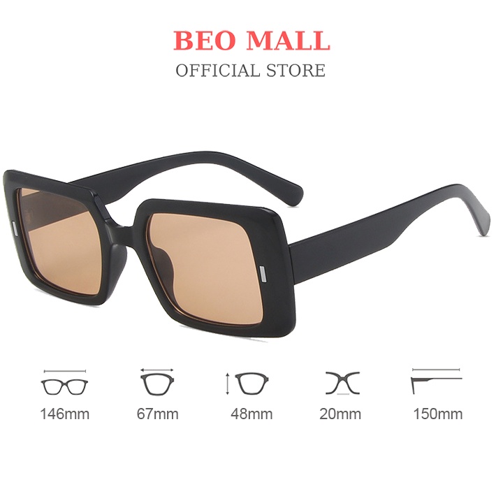 Kính râm thời trang nữ BEOMALL sang trọng chống lóa cực tốt KT051