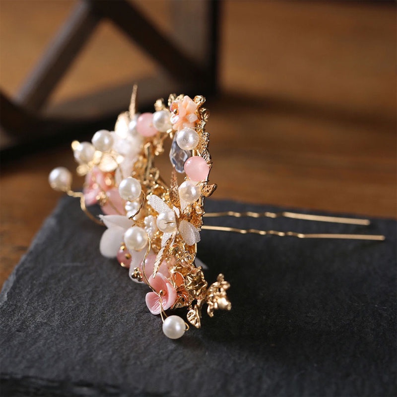 3 nữ trang tua rua đính kim cương nhân tạo sang trọng cho cô dâu