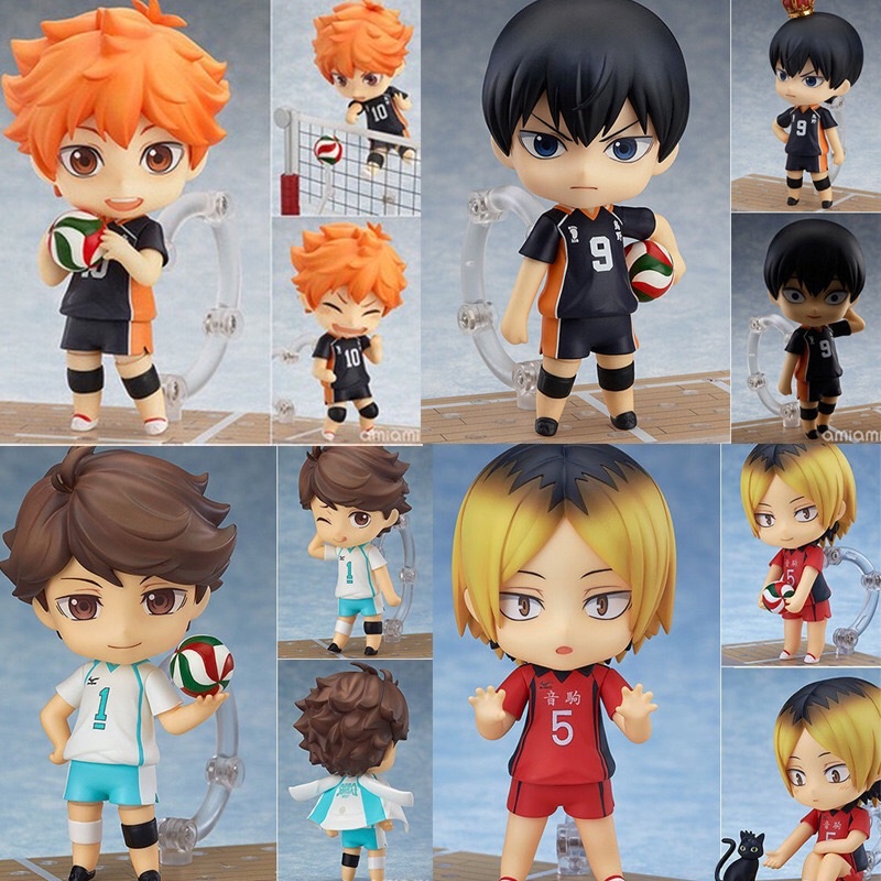 Mô hình nendoroid Haikyuu - Hinata, kageyama, oikawa, kenma