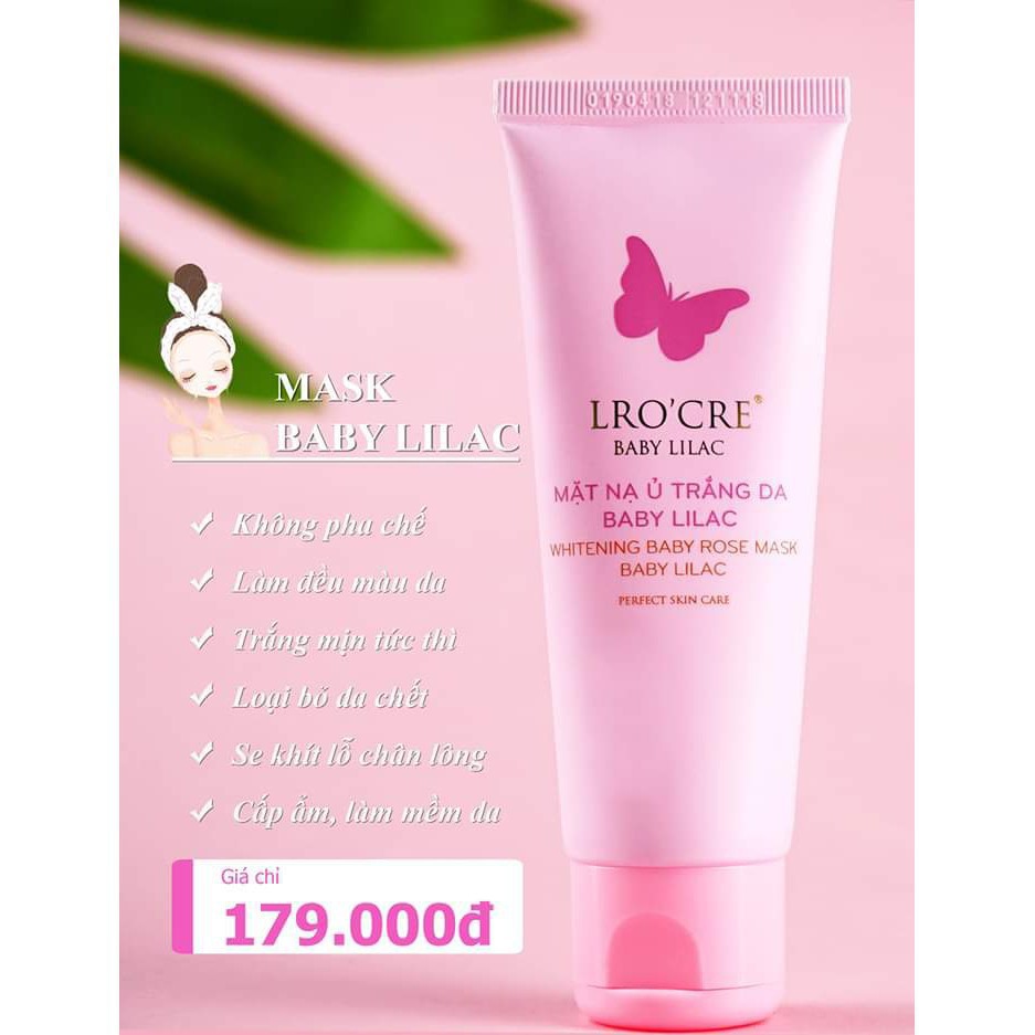 #MẶT_NẠ_Ủ_TRẮNG_DA_BABY_LILAC