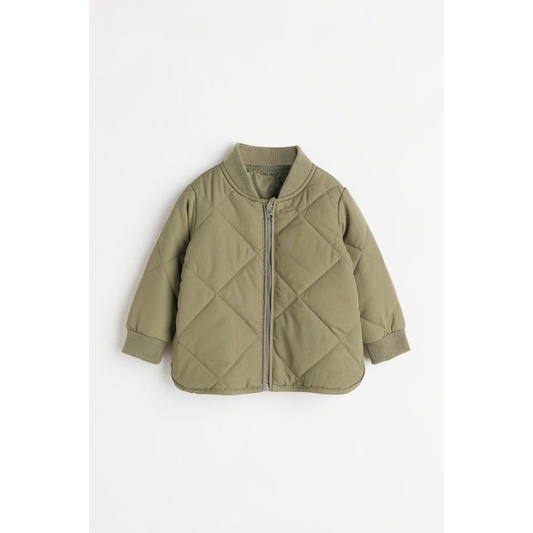 Áo khoác bomber chần bông HM auth