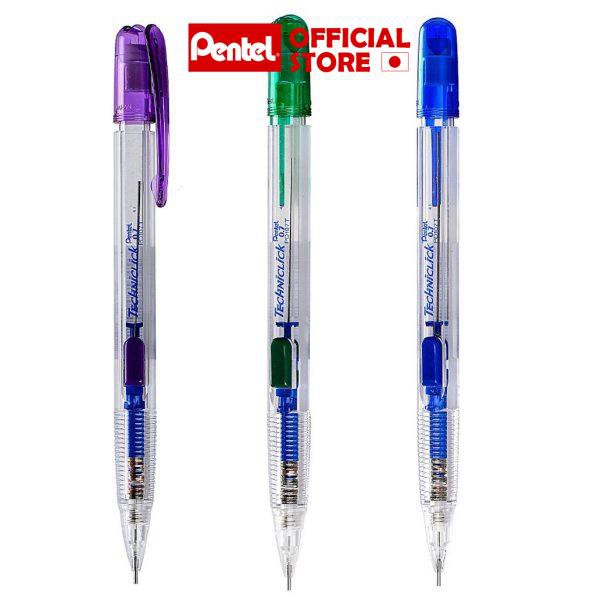 Bút Chì Kim Pentel PD107T Bấm Giữa Ngòi 0.7mm (Hàng Chính Hãng)