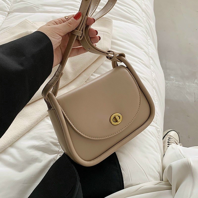 Túi Đeo Chéo Kẹp Nách Nữ Da Trơn Mềm, Túi Xách Nữ Đi Học Đi Chơi Phong Cách Hàn Quốc