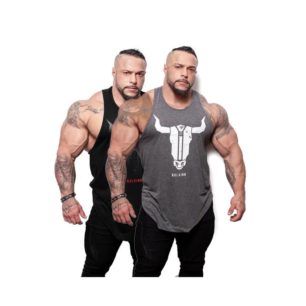 Áo Tank top đầu bò nam chính hãng