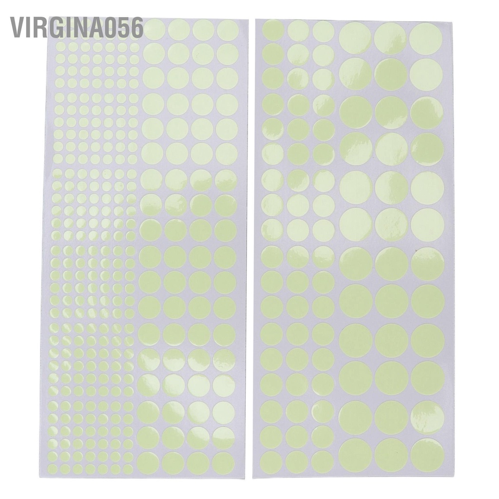 Virgina056 14 cái Hành Tinh Phát Sáng Dán Tường trong Hệ Mặt Trời Ngôi Sao Bóng Tối Decal cho Phòng Ngủ Trẻ Em Mẫu Giáo