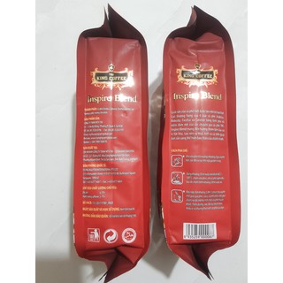 Cà phê rang xay INSPIRE BLEND KING COFFEE bịch 500 gr