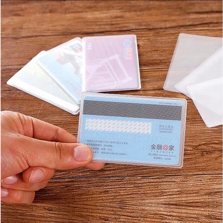 Bọc Chống Xước Chip CCCD Căn Cước Công Dân, Bảo Vệ, Chống Trầy CMND, ATM, Trong Suốt Chống Trầy Bảo Vệ Thẻ
