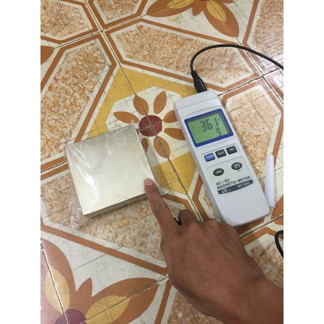 [Xả Kho Giá Xưởng] Nam châm đất hiếm 100x100x30mm lực từ siêu mạnh, loại nam châm siêu to siêu cường. cẩn thận khi sd