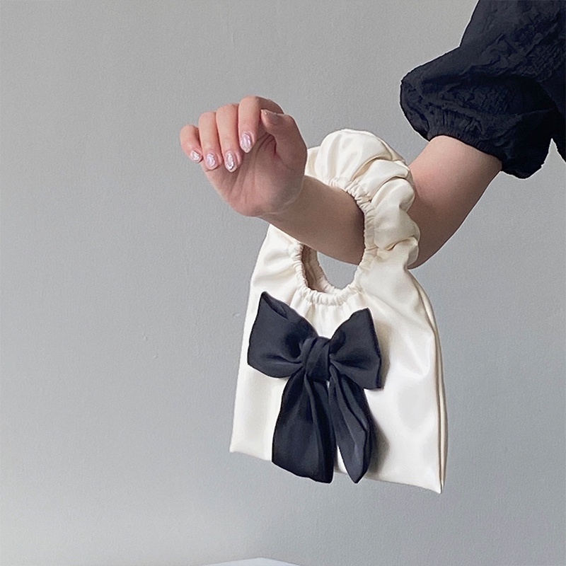 Túi Đeo Vai Mini Đính Nơ Kiểu Hàn Quốc Thời Trang Xuân Hè 2021 Cho Nữ