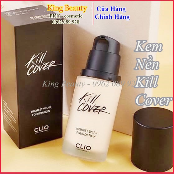 [GIÁ HUỶ DIỆT] Kem Nền Clio ✨HÀNG CHÍNH HÃNG✨ Che Khuyết Điểm, Kiềm Bã Nhờn, Làm Trắng Da