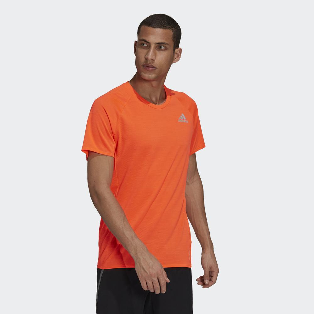 Áo Tee adidas RUNNING Nam Áo Thun Runner Màu đỏ H25046