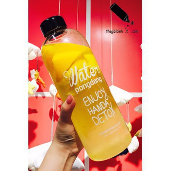 Bình nước Pongdang Detox 1000ml cực đẹp