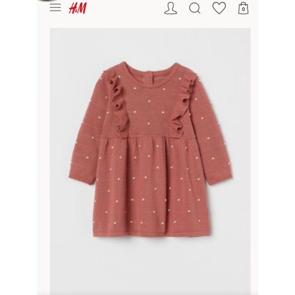 Váy len HM