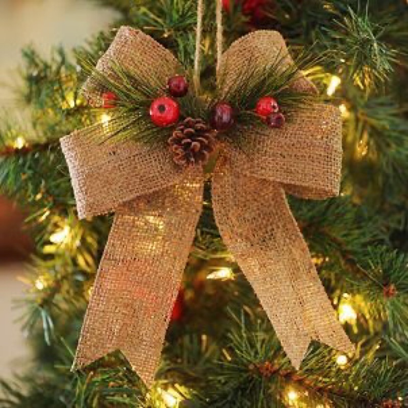 2m-5m ruy băng noel rộng từ 6cm đến 10cm