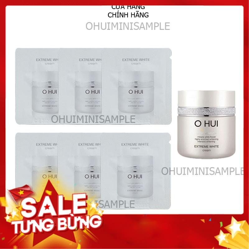 Gói kem trắng da Ohui và chống lão hóa OHUI Extreme White Cream Snow vitamin - chúly