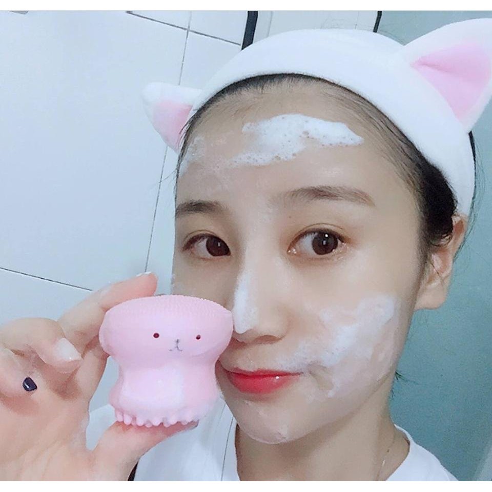 Cọ rửa mặt bạch tuộc