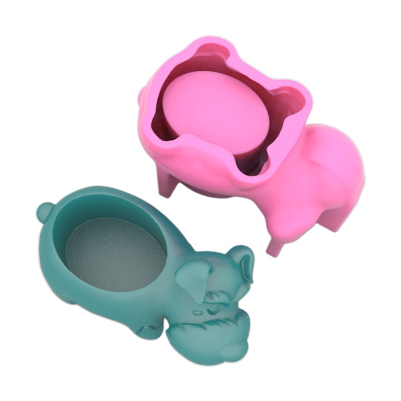 Khuôn Silicone Làm Móc Khóa / Chậu Hoa Bằng Resin Epoxy Resin Thủ Công