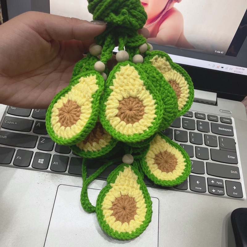 Túi đựng tỏi mãu bơ sz 6cm