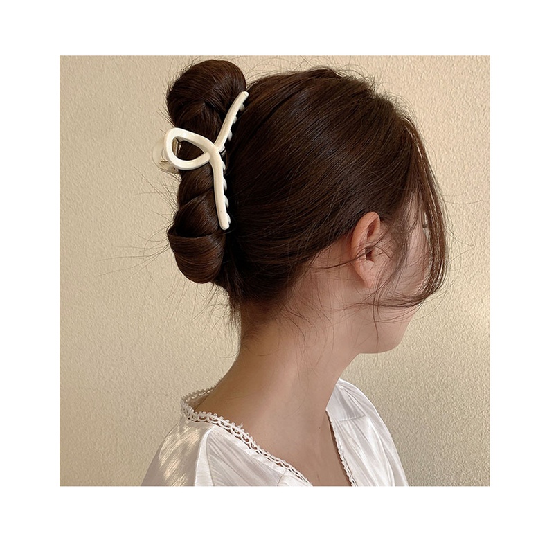 Kẹp Tóc Hình Chữ Thập Đơn Giản Cho Nữ