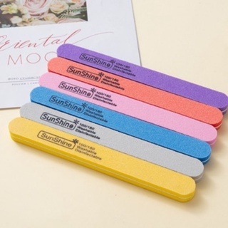 Dũa làm bóng móng 2 mặt Sunshine (1 nhám 1 mịn) 17.8*2*1.2 cm