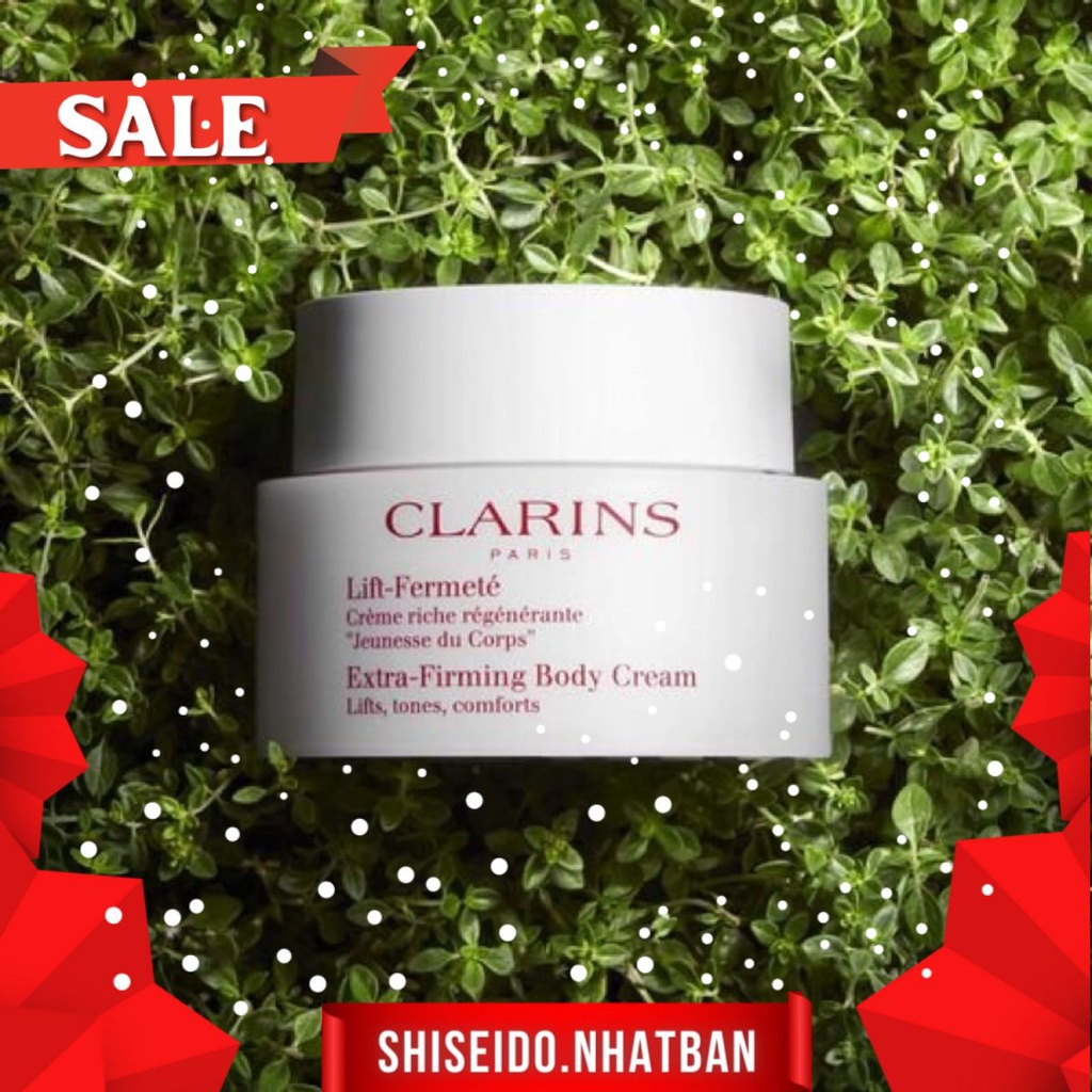 ☘️☘️ Shiseido.nhatban☘Kem Làm Săn Chắc Toàn Thân CLARINS EXTRA-FIRMING BODY CREAM 200ml