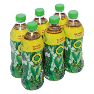 1 lốc Trà xanh không độ 455ml ( 6 chai)