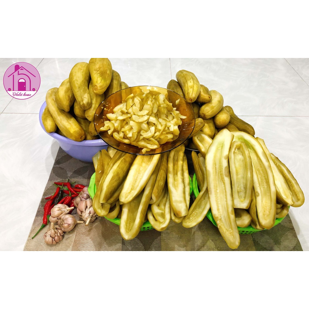 DƯA GANG MUỐI QUẢNG NAM GIÒN TAN ĂN MÃI KHÔNG NGÁN